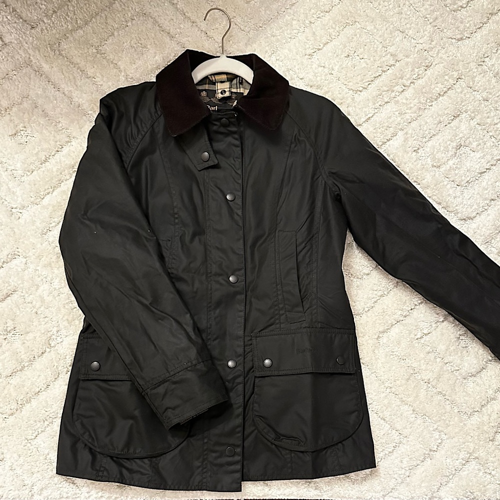 Barbour Beadnell Sage Size 4 Women’s